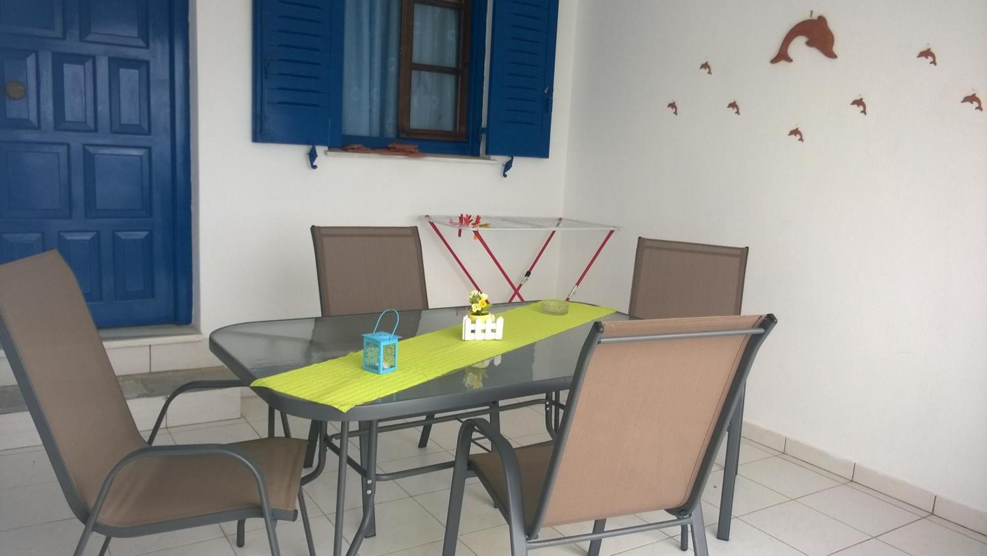 Galazio Kyma Apartamento Agios Loannis Quarto foto