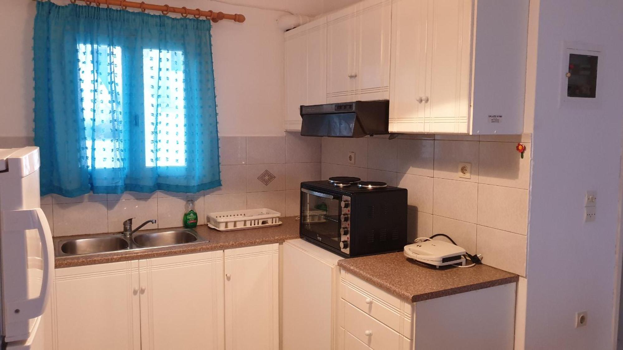 Galazio Kyma Apartamento Agios Loannis Quarto foto