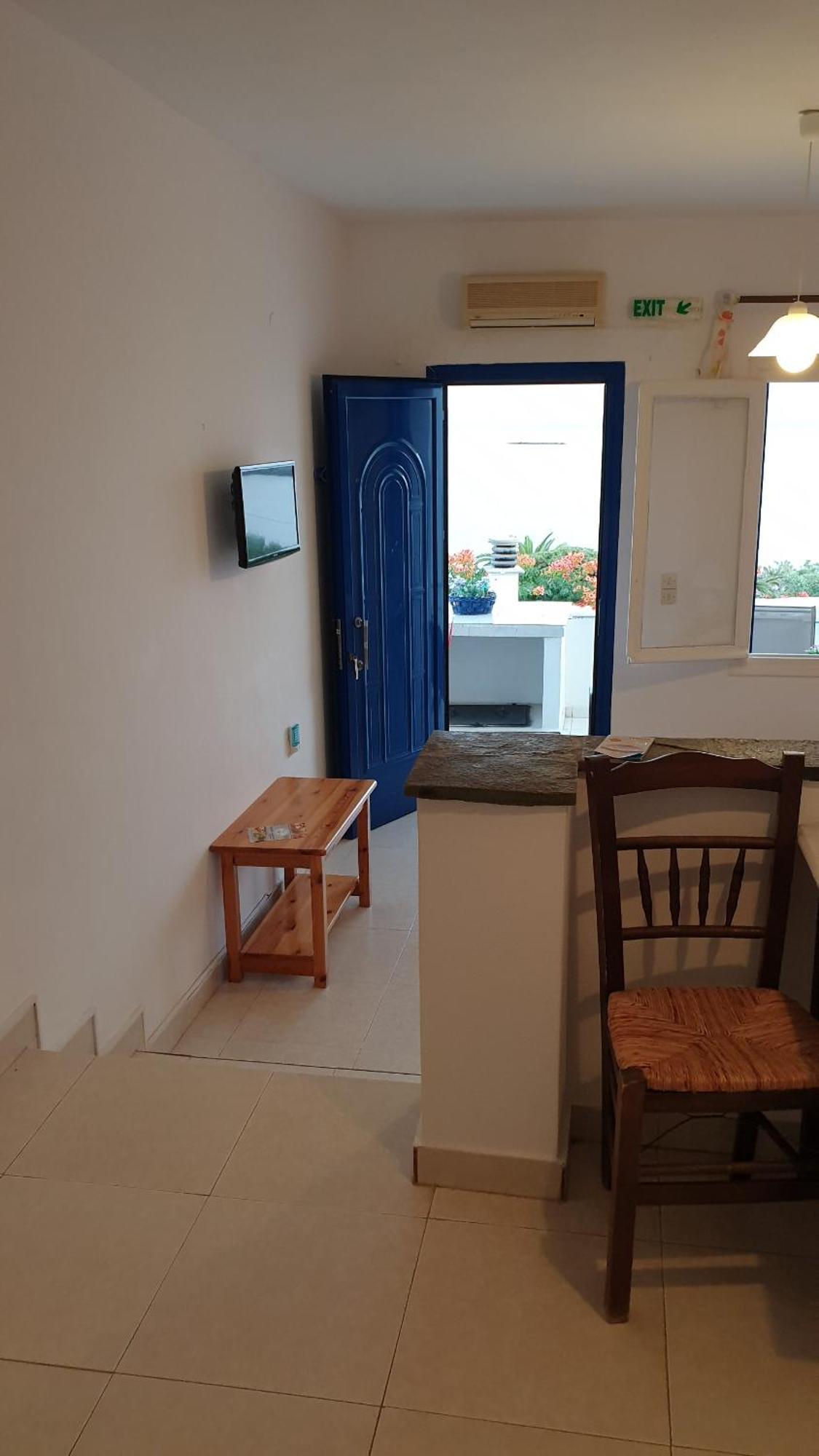 Galazio Kyma Apartamento Agios Loannis Quarto foto