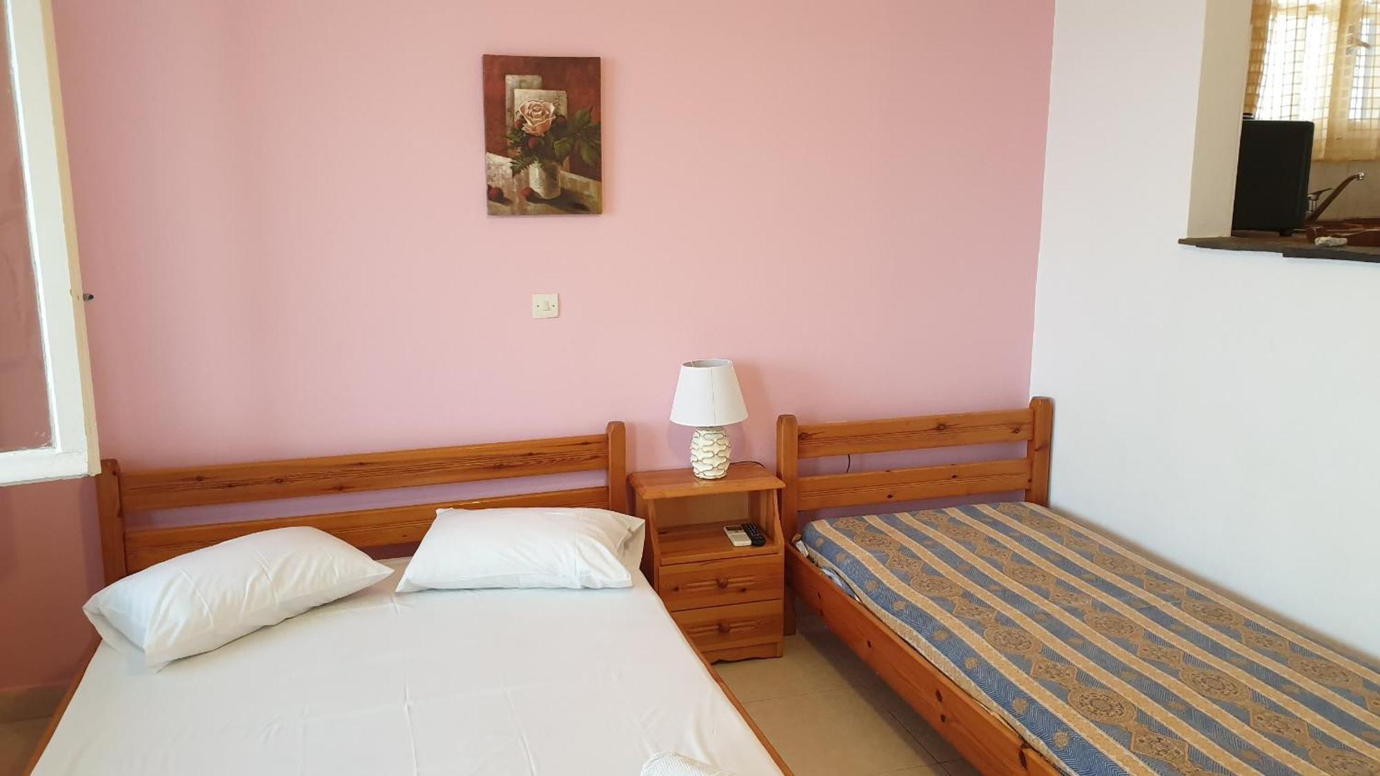 Galazio Kyma Apartamento Agios Loannis Quarto foto