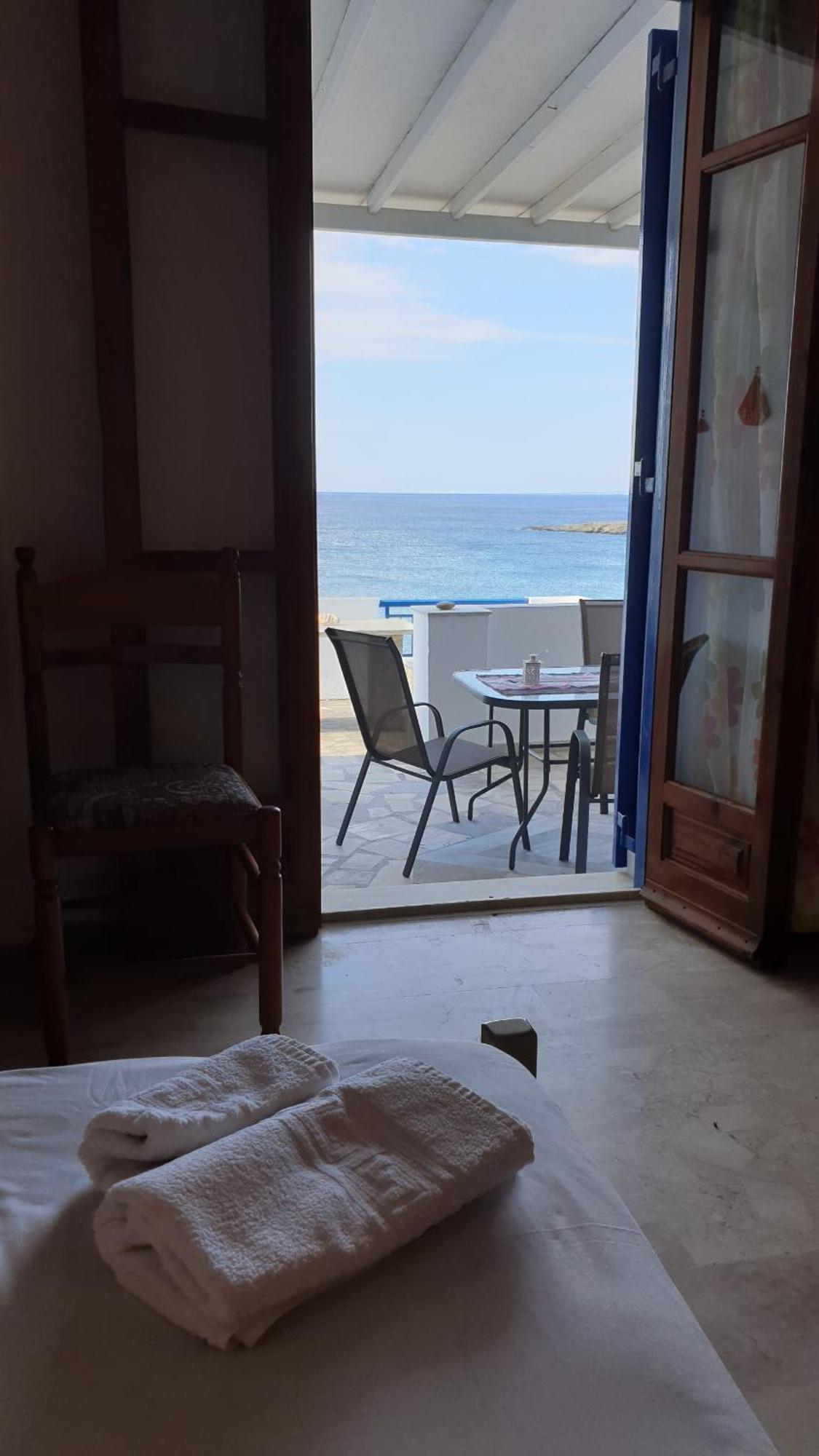 Galazio Kyma Apartamento Agios Loannis Quarto foto